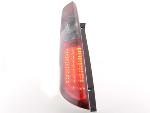 Paire feux arrire Ford Focus 2 5 portes 2004 a 2008 Rouge Fume Led