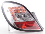 Paire feux arrire Opel Corsa D 5 portes 2006 a 2010 Chrome Led