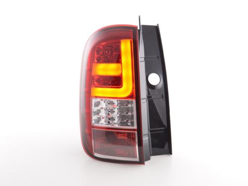 Paire feux arrière Dacia Duster 2010 a 2017 Rouge Chrome Led