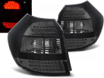 Paire de feux arriere BMW serie 1 E87/E81 de 2004 a 2007 LED noir