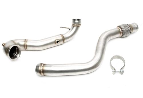 Downpipe Inox pour Mercedes CLA C117 Coupe de de 2013 a 2019-45 AMG-89mm