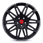 Jante Mam B3N 19x8.5 ET35 5/120 Matt Black Lip Polish