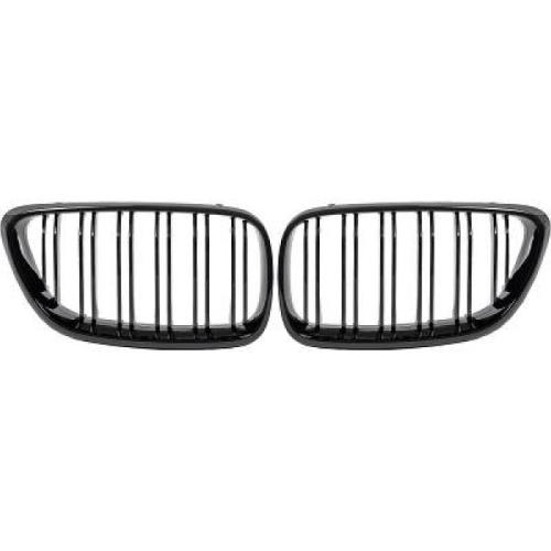 Grille Calandre Avant en ABS BMW Serie 2 2013 a 2017 Noir Brillant Look M