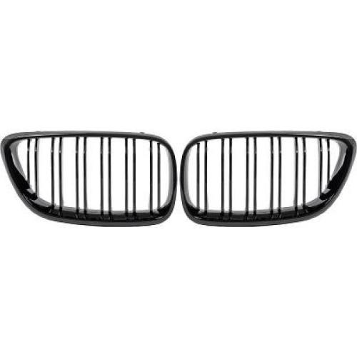 Grille Calandre Avant en ABS BMW Serie 2 2013 a 2017 Noir Brillant Look M