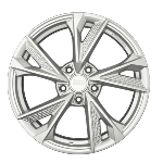 Jante Mam RS6 20x8.5 ET40 5/108 Silver Painted