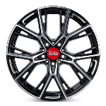 Jante Mam B4 19x8.5 ET40 5/114.3 Black Front Polish