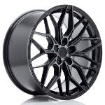 Jante JR Wheels JR46 19x9,5 ET20-45 - 5 trous sur mesures - Black machined Tinted face