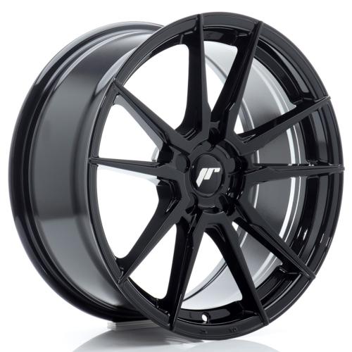Jante JR Wheels JR21 18x8,5 ET35 - 5x114,3 - Noir Brillant