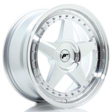 Jante JR Wheels JR6 18x9,5 ET20-40 - Trous sur mesure - Silver machined face