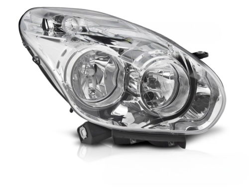 Feu phare Droit Adaptable Opel Combo de 2012 a 2018 Chrome Halogene
