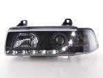 Paire de feux phares Daylight Led DRL BMW serie 3 E36 Coupe 92-99 Noir