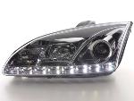 Paire de feux phares Daylight Led Ford Focus 05-08 Chrome