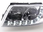 Paire de feux phares Daylight DRL Led VW Passat 3BG de 00-05 Chrome