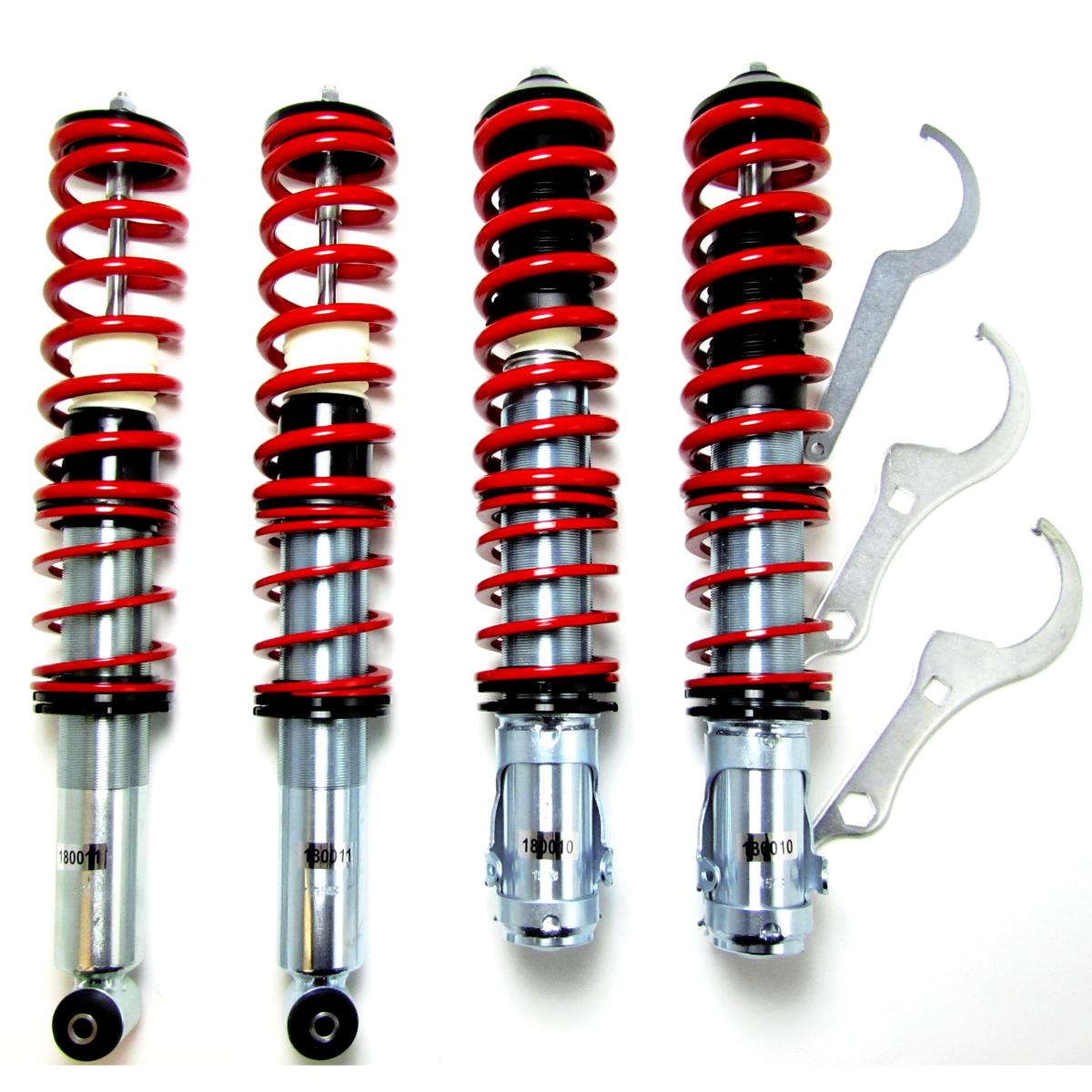 Kit Suspension Combiné Fileté JOM Redline Pour Audi A3 8P (2003-2013) - Amortisseurs Et Ressorts Réglables