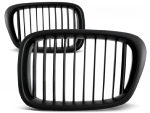 Paire grilles calandre BMW serie 5 E39 de 09/1995 a 06/2003 Noir