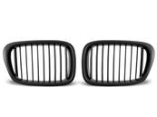 Paire grilles calandre BMW serie 5 E39 de 09/1995 a 06/2003 Noir