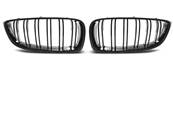 Paire grilles calandre BMW F32 F33 F36 13-20 look M4 noir brillant