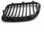 Paire de grilles de calandre BMW X1 E84 de 10/2009 a 08/2012 Noir mat