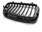 Paire de grilles de calandre BMW X1 E84 de 10/2009 a 08/2012 Noir brillant