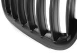 Paire de grilles de calandre BMW X5 E53 de 2004 a 2006 Noir mat