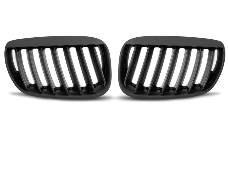 2 GRILLE DE CALANDRE NOIR MAT POUR BMW X5 E53 5//00 A 12//03