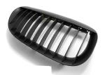 Paire grilles calandre BMW serie 6 E63/E64 02-10 noir mat