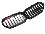 Calandre BMW Serie 5 G30/G31 de 2020 a 2023 Look Sport Noir Brillant 3 couleurs