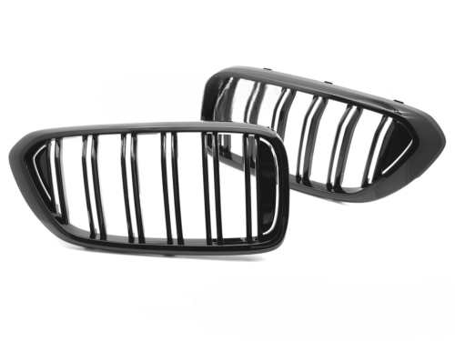 Grille de calandre avant BMW Serie 6 G32 de 2017 a 2020 Noir brillant