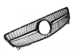 Grille calandre Mercedes Classe A W176 de 2015 a 2018 Chrome Noir Brillant