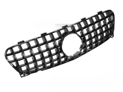 Grille calandre Mercedes GLA X156 de 2016 a 2019 Noir Brillant