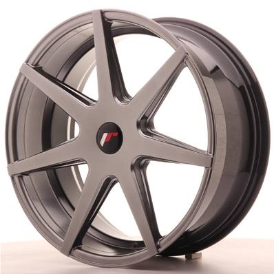 Jante JAPAN RACING JR20 20" x 8,5" Multi Perçage ET 20-40 Hiper Black