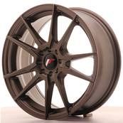 Jante JAPAN RACING JR21 17" x 7" 4x100 4x108 ET 25 Bronze