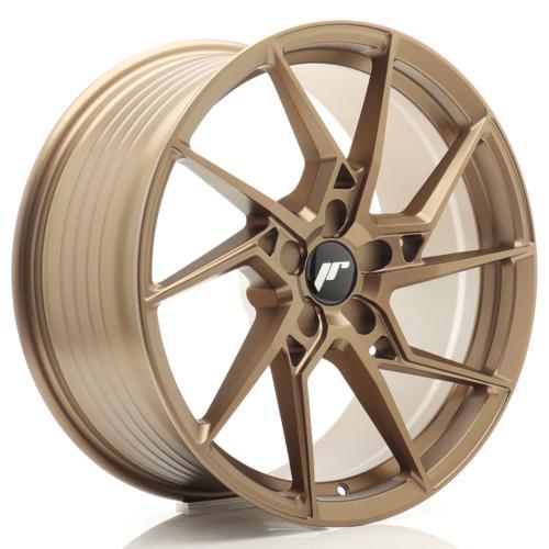 Jante JR Wheels JR33 19x8,5 ET20-45 - 5 trous sur mesure - Bronze matt