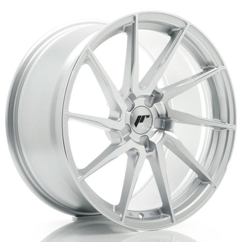 Jante JR Wheels JR36 19x9 ET20-40 - 5 trous sur mesure - Silver machined face