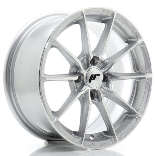 Jante JR Wheels JR37 15x7 ET38 - 4x100 - Silver machined face