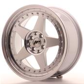 Jante JAPAN RACING JR6 17" x 8" 5x100 5x114,3 ET 35 Silver Machined Face