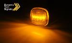 Paire clignotant repetiteur Audi A4 B5 de 1994 a 1998 Fume LED Dynamique