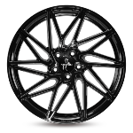 Jante Keskin KT20 20x8.5 ET45 5/112 BLACK PAINTED