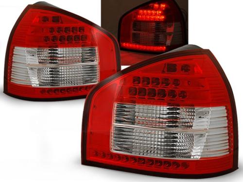 Paire de feux arrière Audi A3 8L 96-00 LED rouge blanc