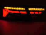 Paire de feux arriere Audi A5 de 2011 a 2016 FULL LED BAR Dyn noir