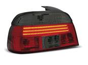 Paire de feux arriere BMW serie 5 E39 Berline 95-00 LED rouge fume