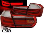 Paire de feux arriere BMW serie 3 F30 Berline 11-15 LED BAR Rouge Fume