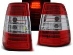 Paire de feux arriere Mercedes classe E W124 85-95 LED rouge blanc