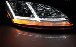 Paire de feux phares Audi TT 8J de 2006 a 2010 Xenon Led DRL chrome AFS