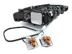 Paire de feux phares BMW serie 3 F30 / F31 11-15 angel eyes chrome Full led DRL