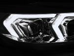 Paire de feux phares BMW serie 4 F32 / F33 de 2013 a 2017 Xenon LED DRL Chrome