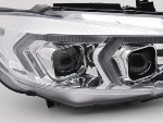 Paire de feux phares BMW serie 4 F32 / F33 de 2013 a 2017 Xenon LED DRL Chrome
