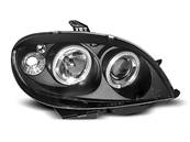 Paire de feux phares Citroen Saxo 99-03 angel eyes noir