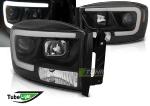 Paire de feux phares Dodge Ram 06-08 LED LTI Noir