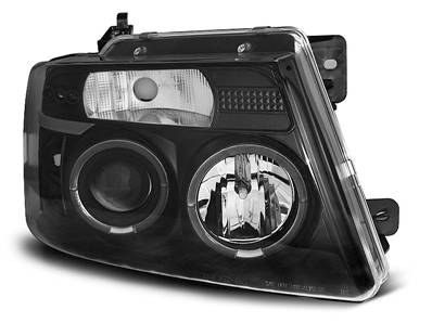 Paire De Phares Avant Ford F150 MK12 (2008-2014) - Style Tube Light Chromé - Neufs (TUNING TEC)